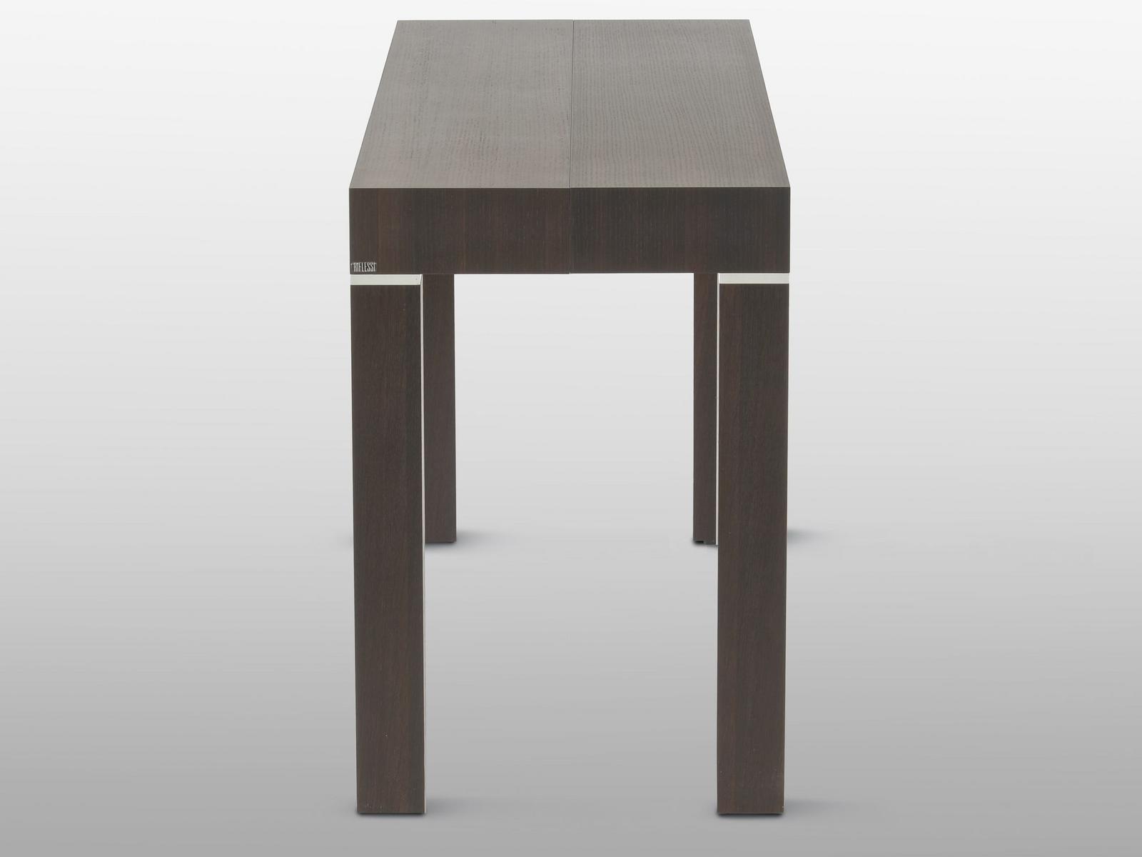 Extending rectangular wooden console table | P300 by Riflessi