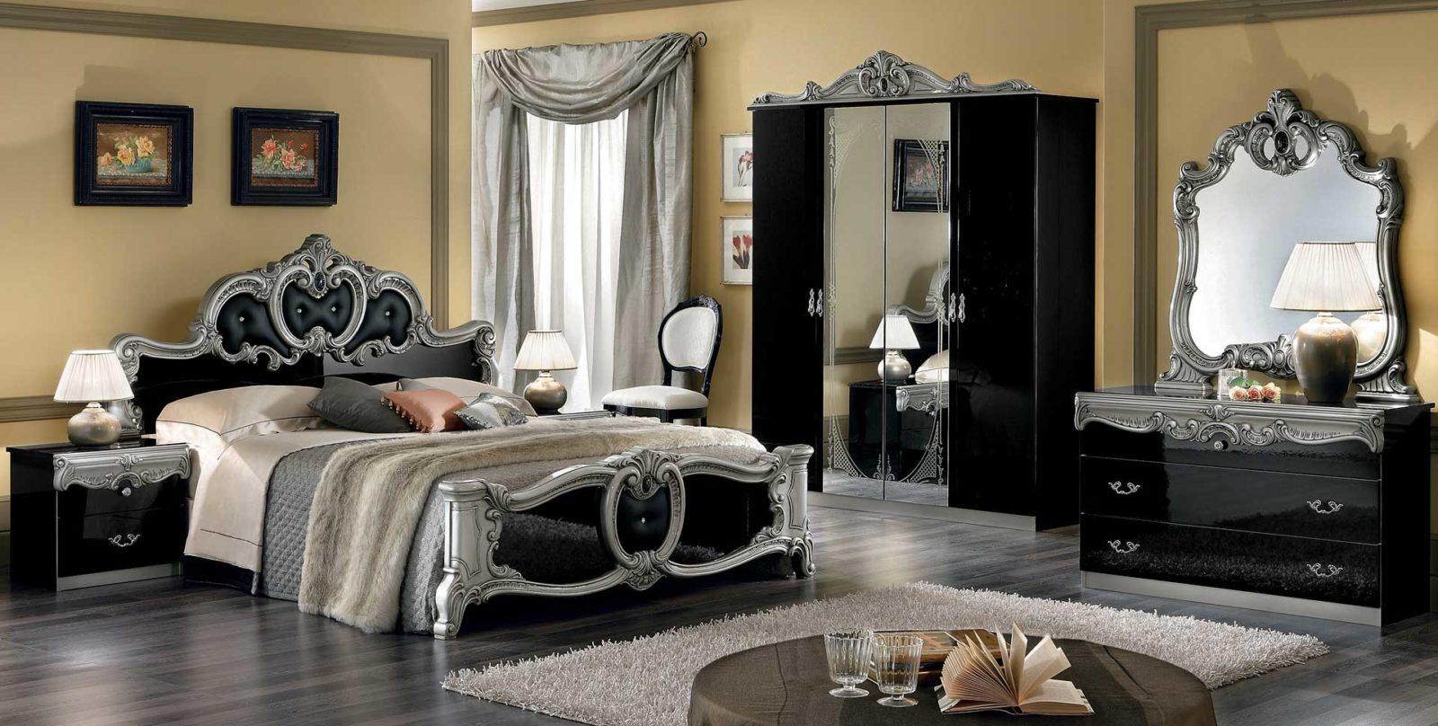 Eco-leather bedroom set | Barocco by Camelgroup