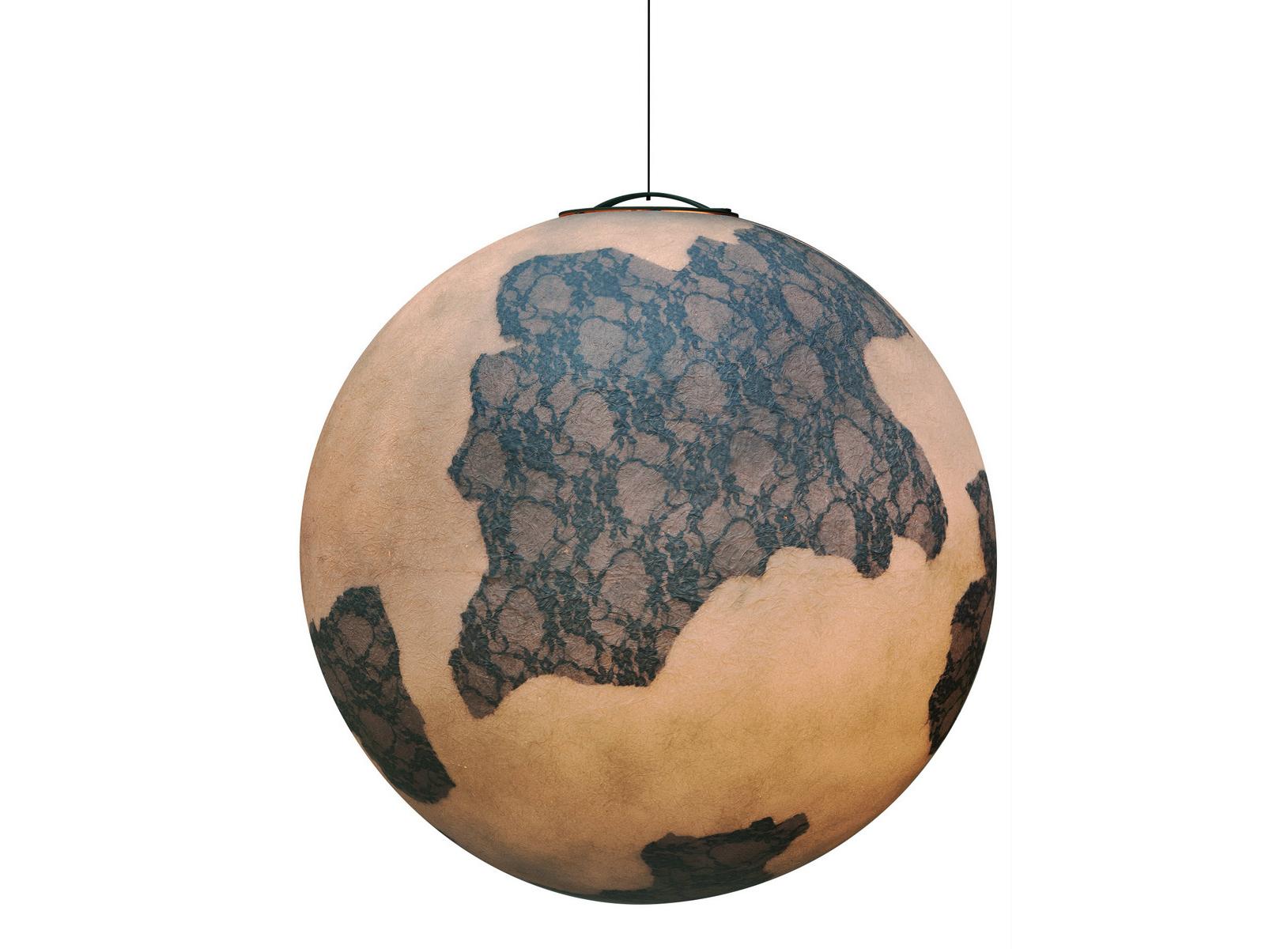 Fiberglass pendant lamp | Ululì - Ululà by Karman