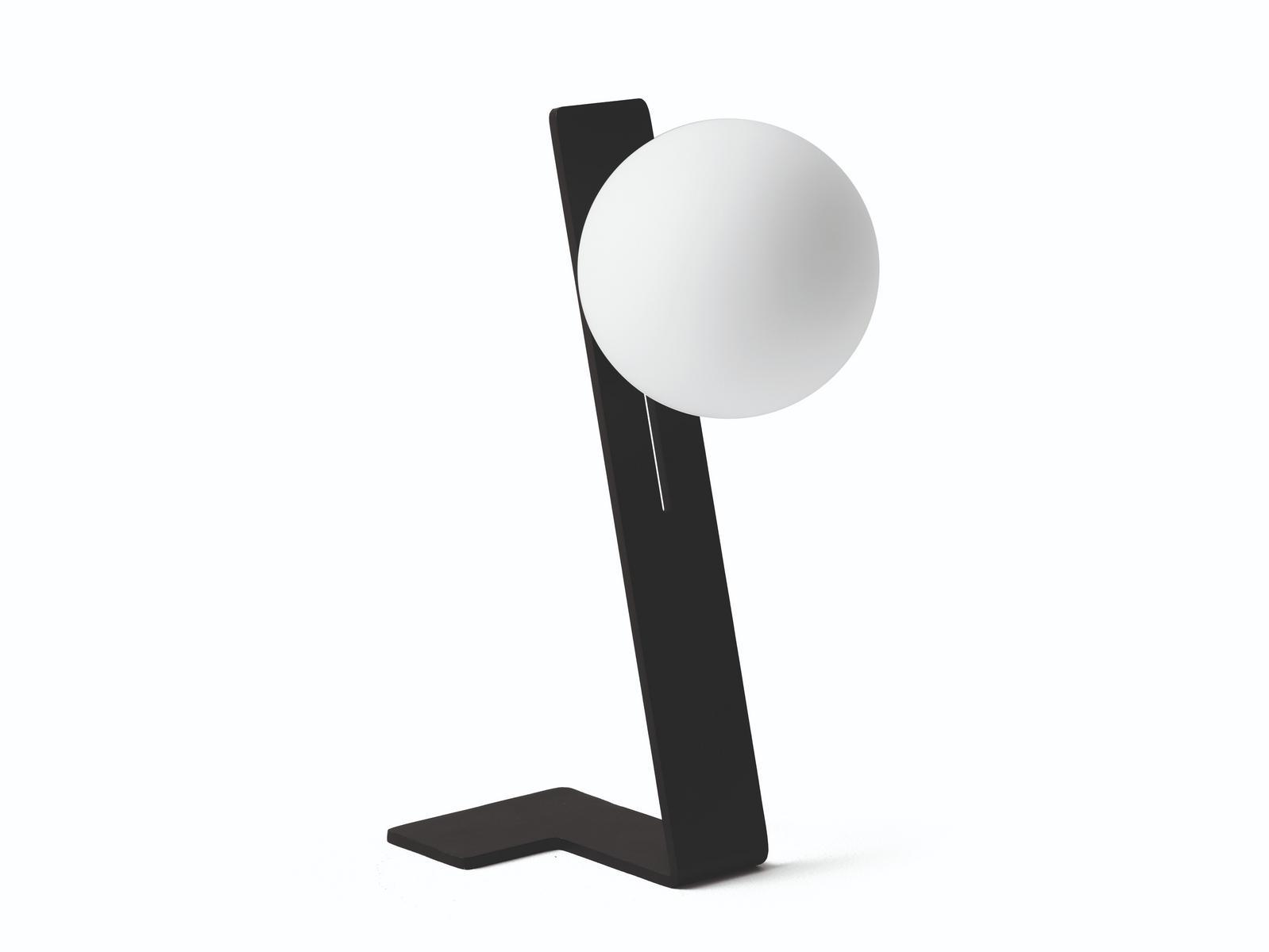 LED indirect light painted metal table lamp | Suspense by Midj