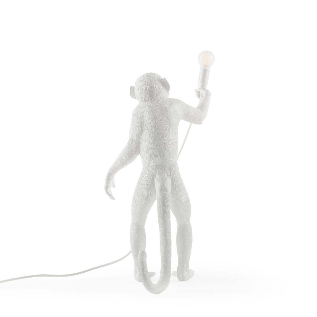 LED resin table lamp | The Monkey Lamp Standing by Seletti