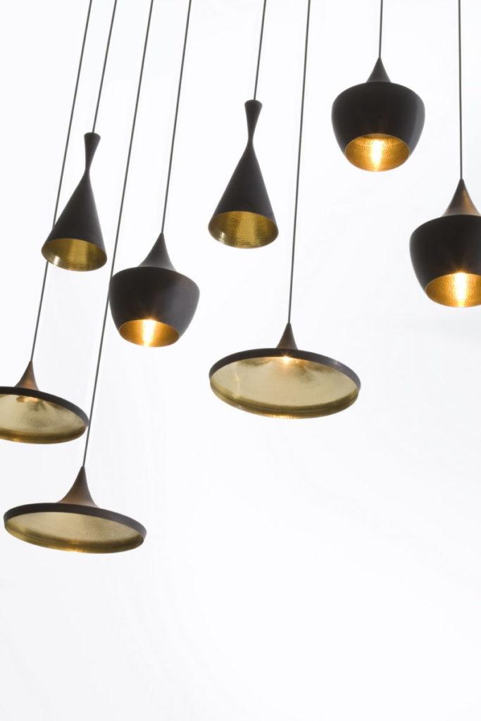 Metal pendant lamp in a contemporary style | Beat by Tom Dixon