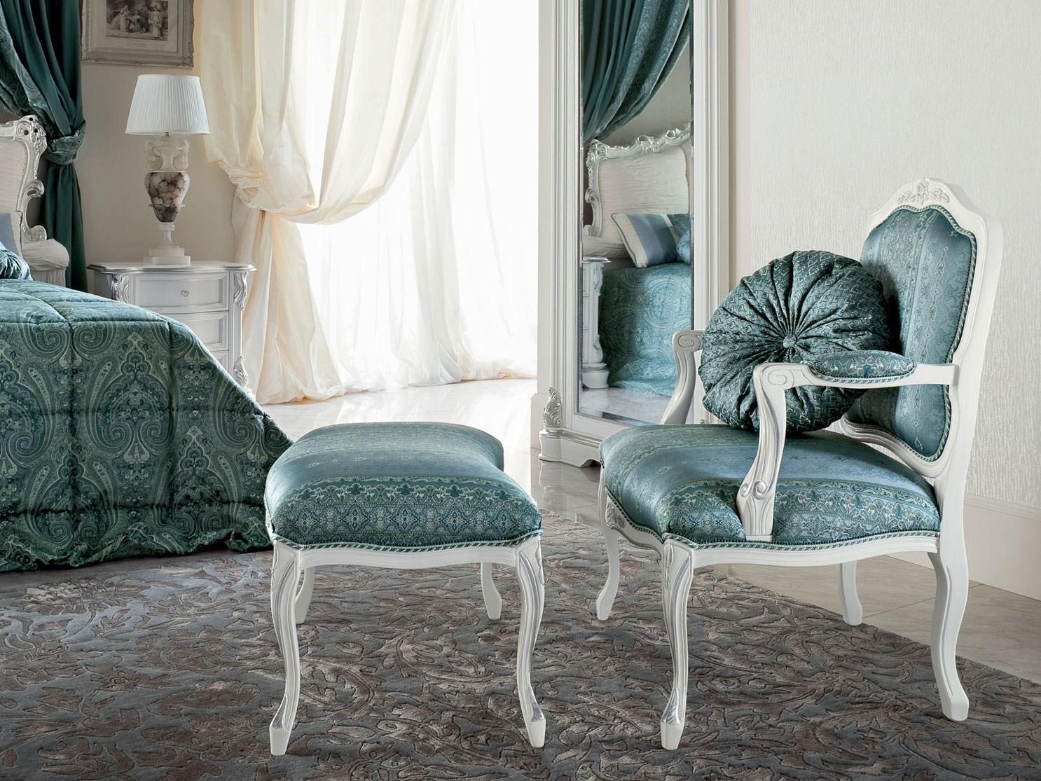 Upholstered easy chair with armrests | 13436 by Modenese Gastone