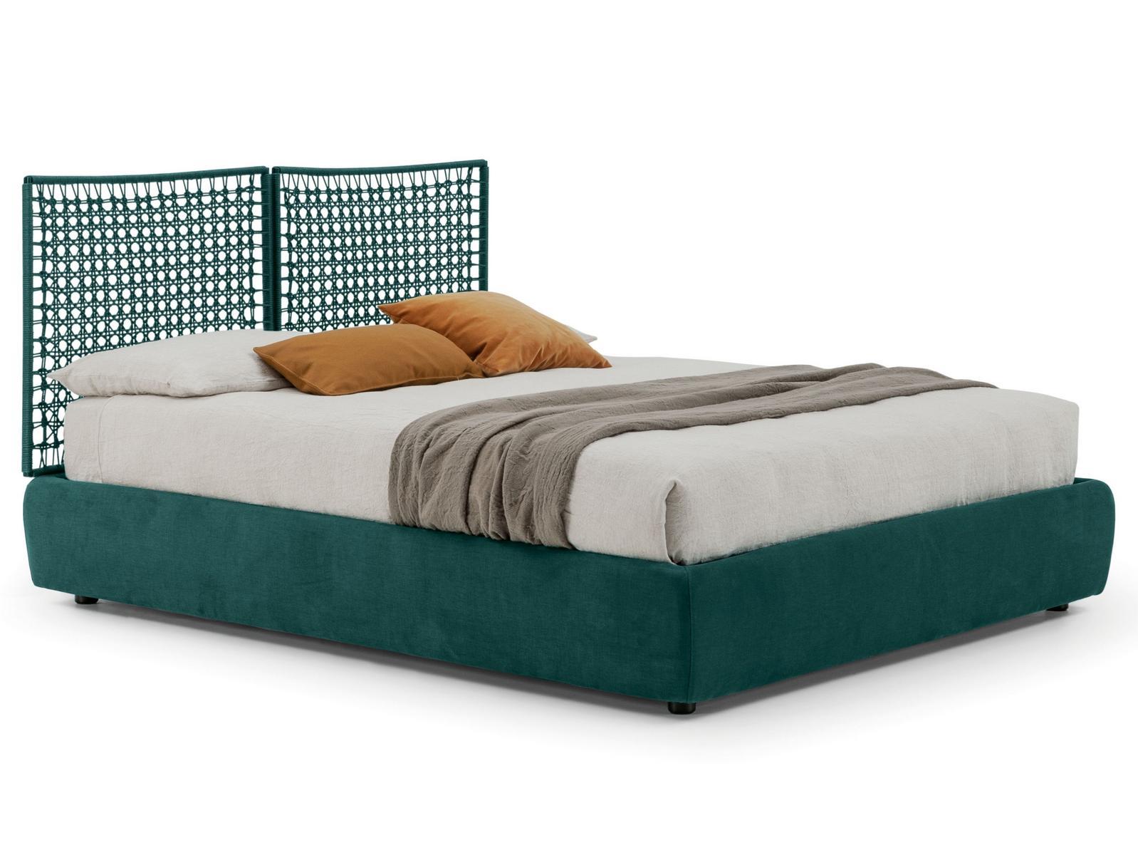 Fabric storage bed | Sailor by Bolzan letti