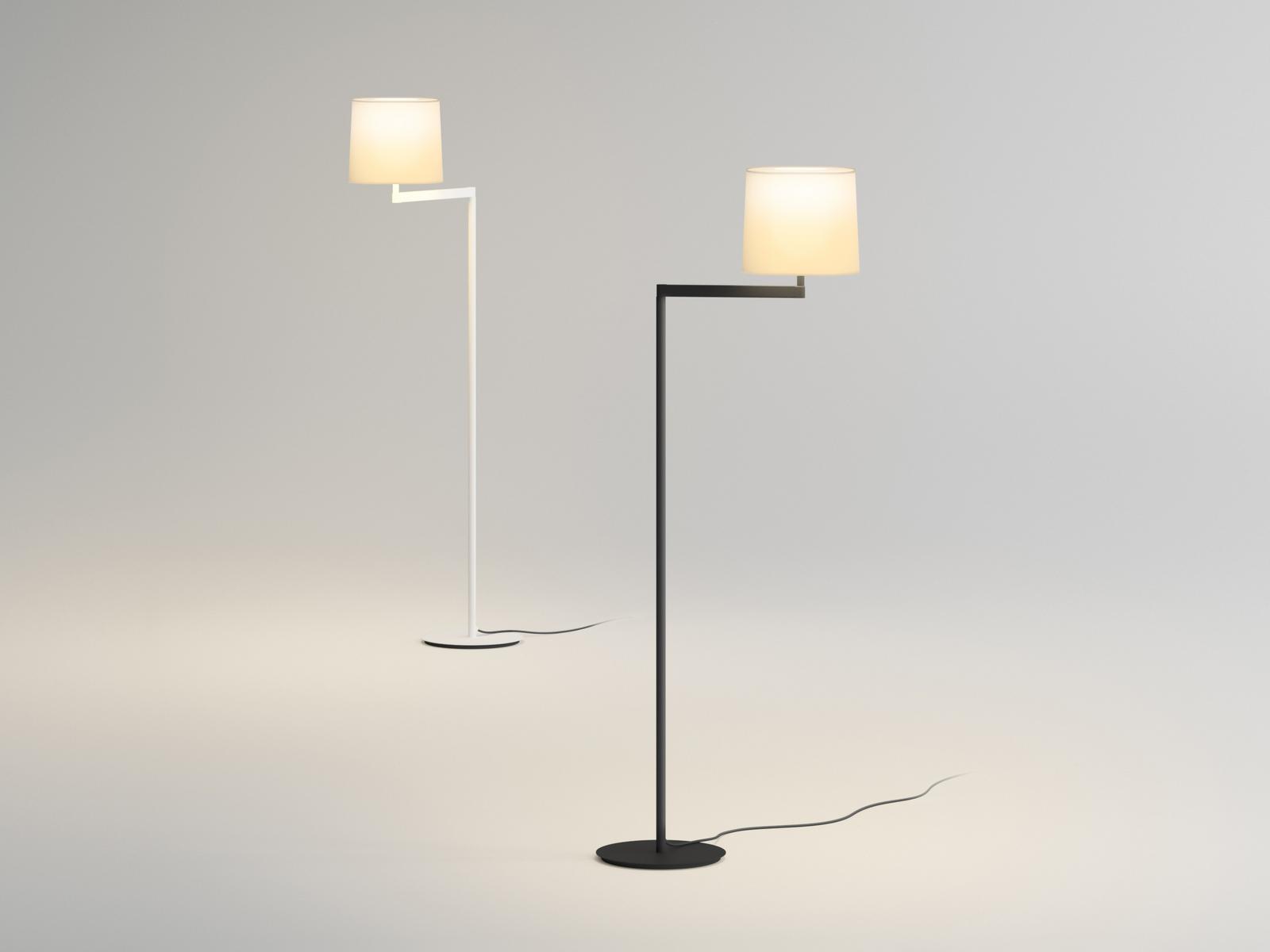 Reading floor lamp | Swing 0503 by Vibia