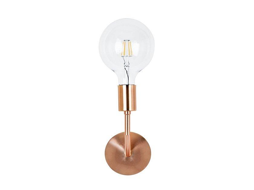 Satin copper wall light | Ercule 557/a1 by Possoni Illuminazione
