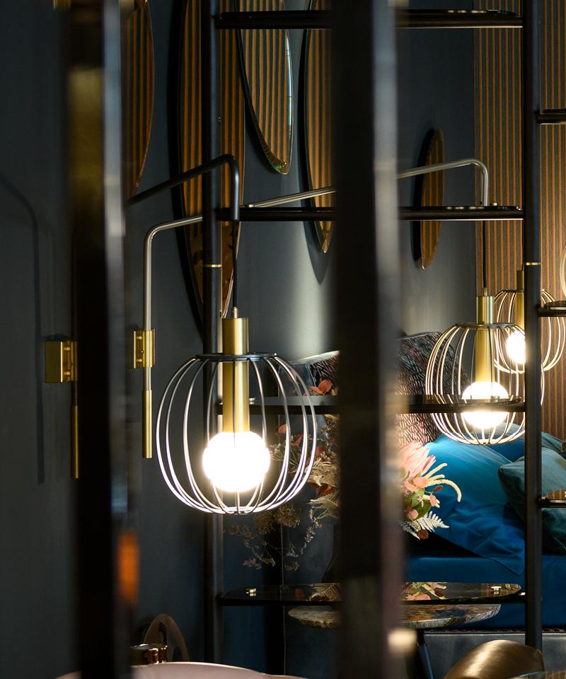 LED metal wall lamp | Lira by Borzalino