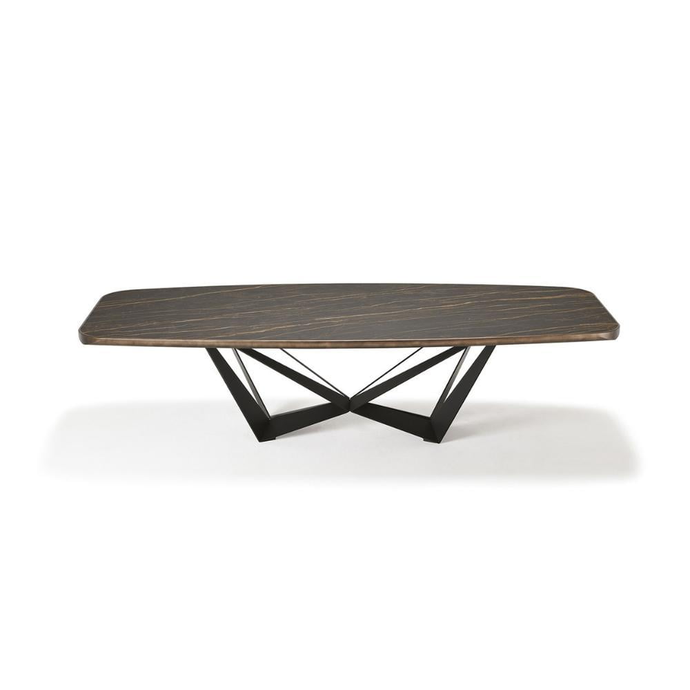 Oval ceramic table | Skorpio Keramik Premium by Cattelan Italia