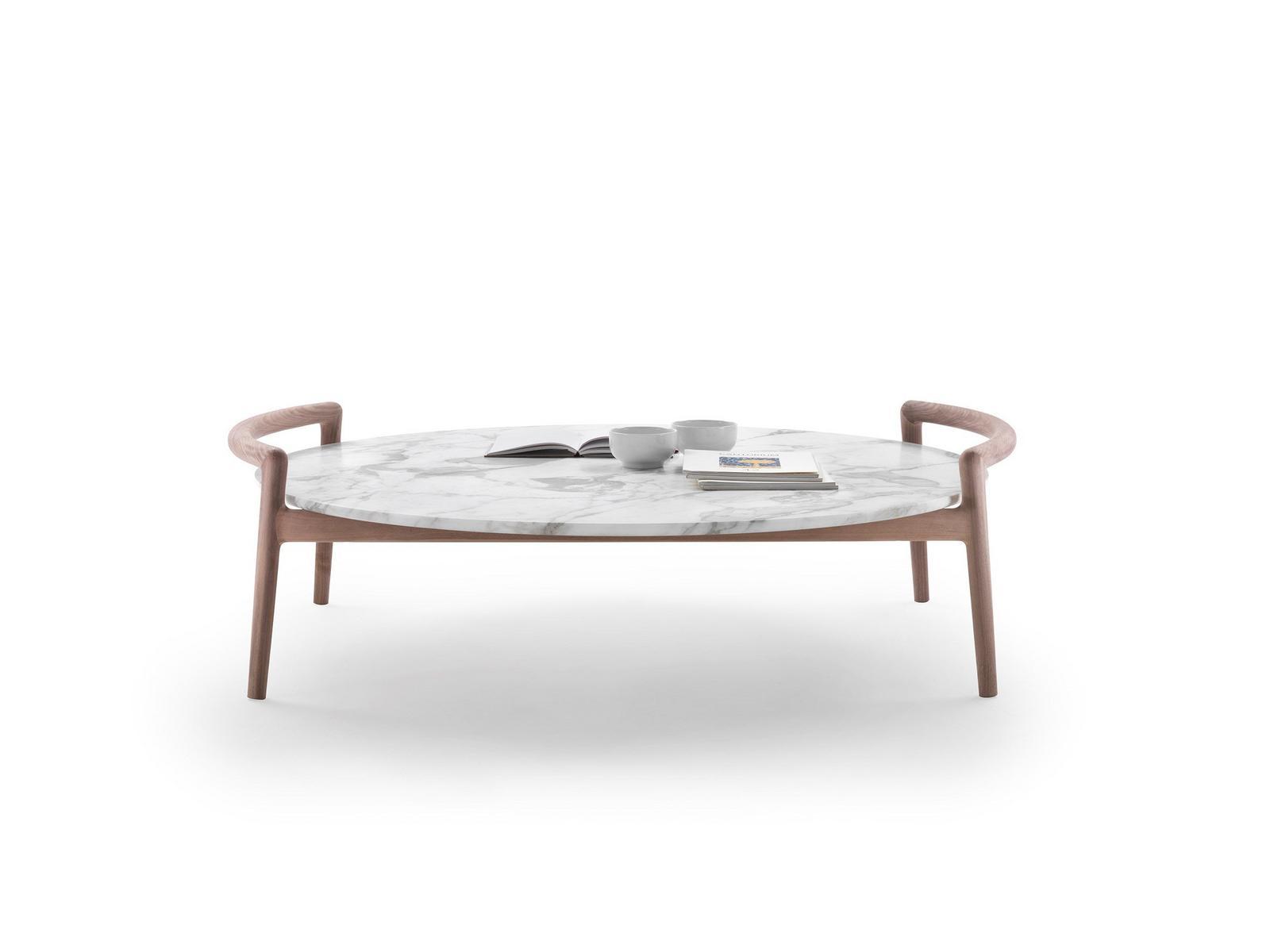Round coffee table | Ascanio by Flexform