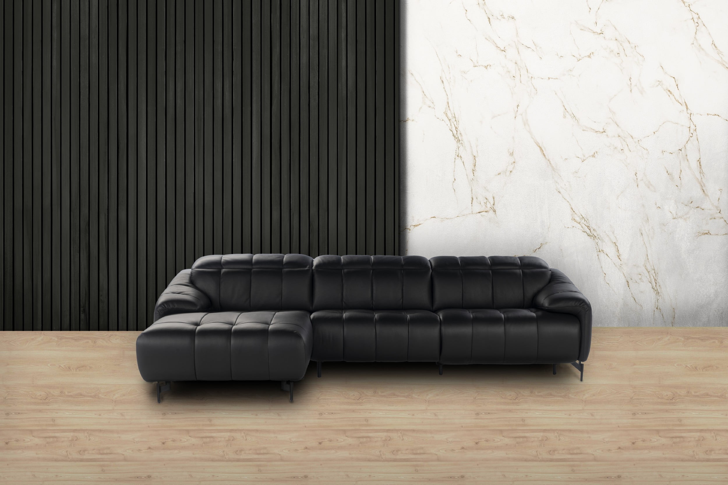 Corner eco-leather sofa | Giano by Calia Italia