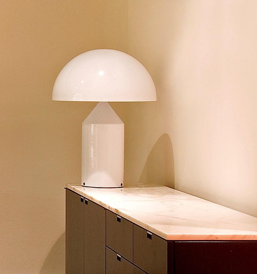 Murano glass table lamp | Atollo Glass by Oluce