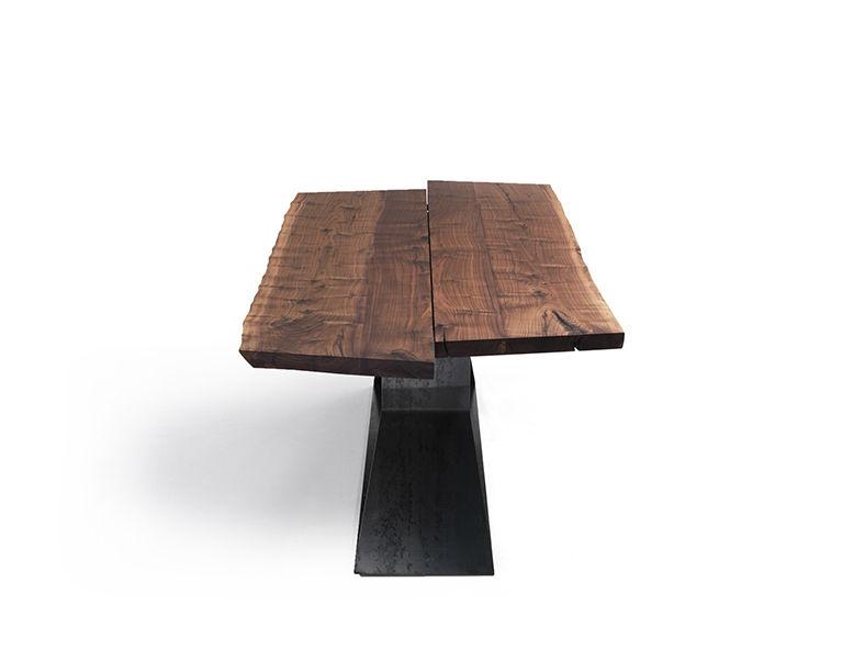 Rectangular veneer table | Bedrock by Riva 1920