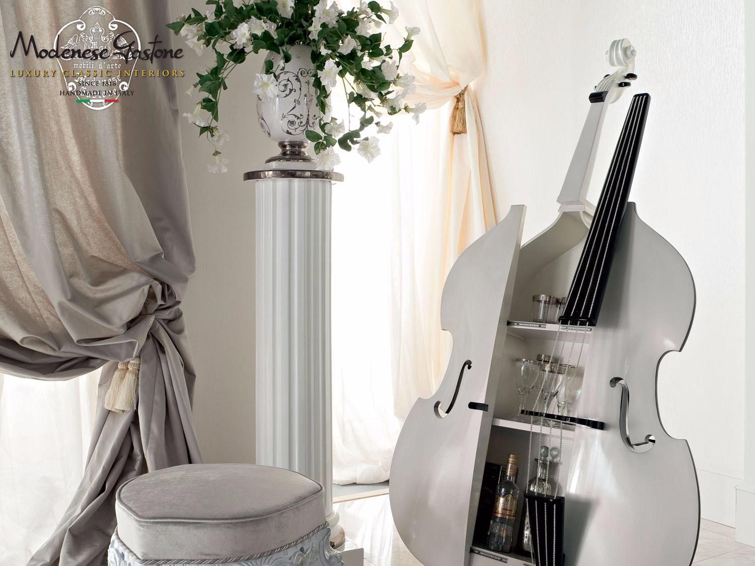 Classic style wooden bar cabinet | 13614 by Modenese Gastone