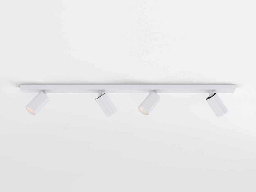LED multiple ceiling aluminium spotlight | Can Four Bar by Astro lighting