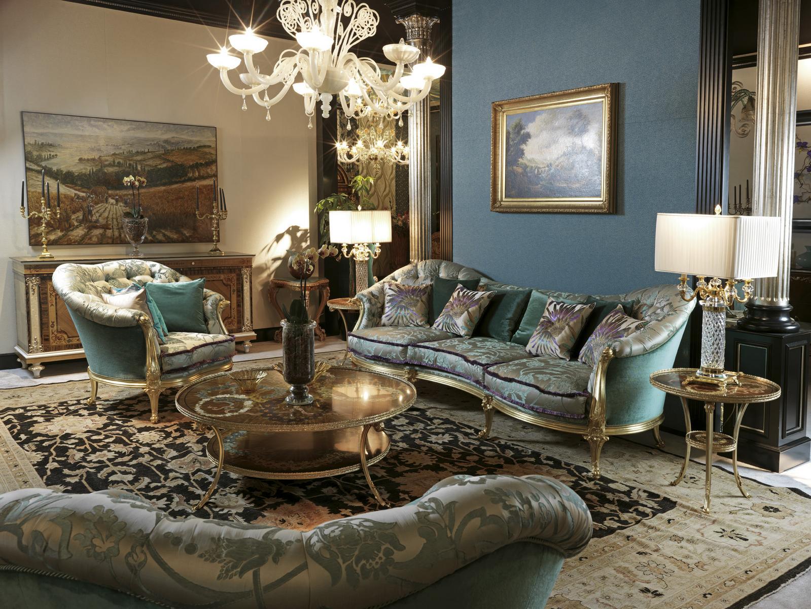 Fabric armchair with armrests | 4960 by Ezio Bellotti