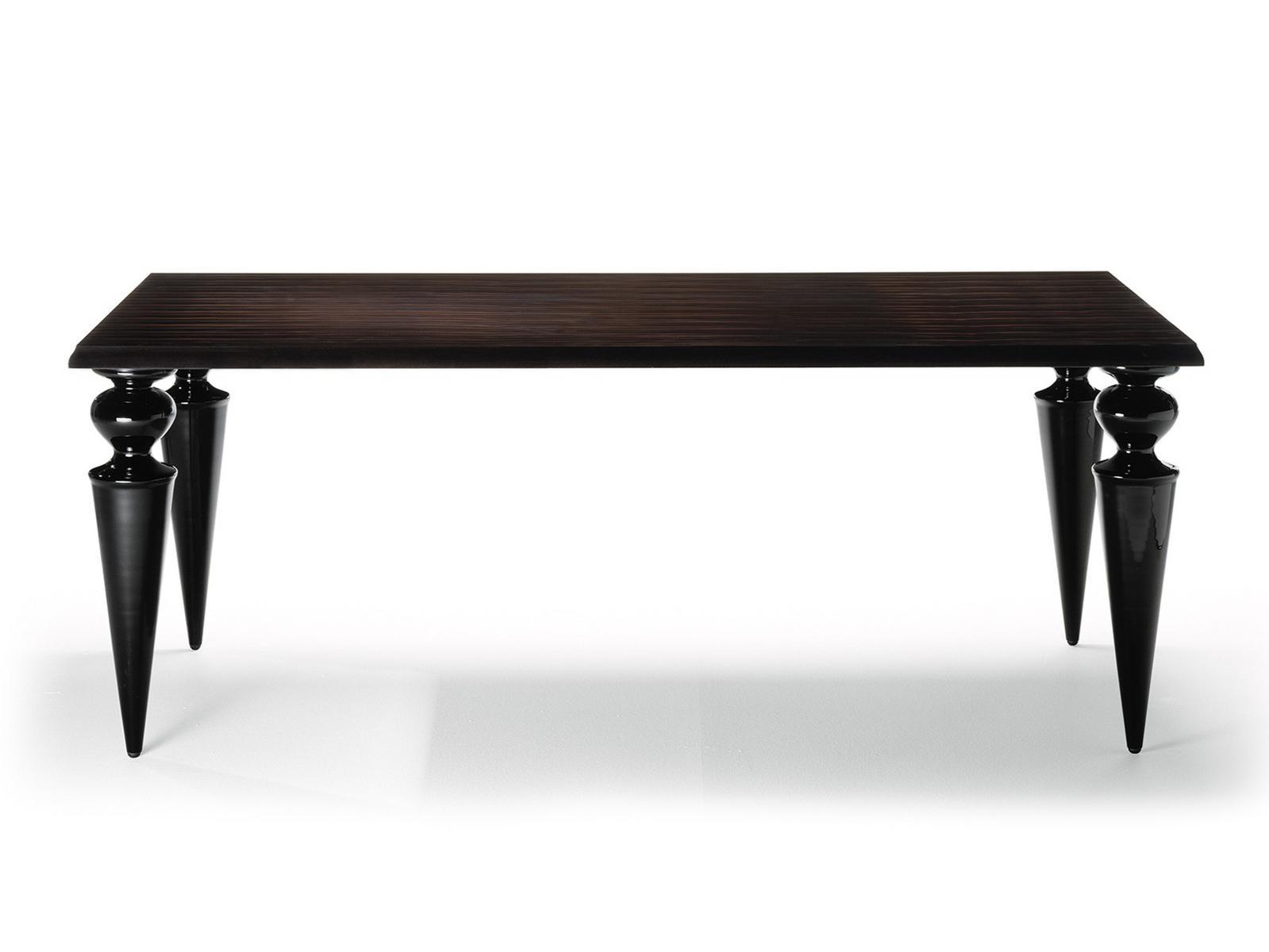 Rectangular wooden dining table | Gran Canal by Reflex
