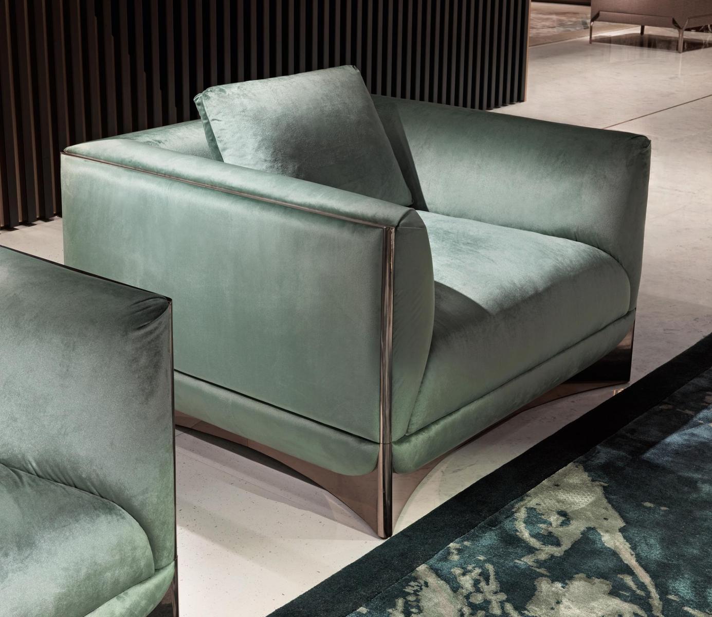Fabric armchair with armrests | Ca' Foscari by Visionnair
