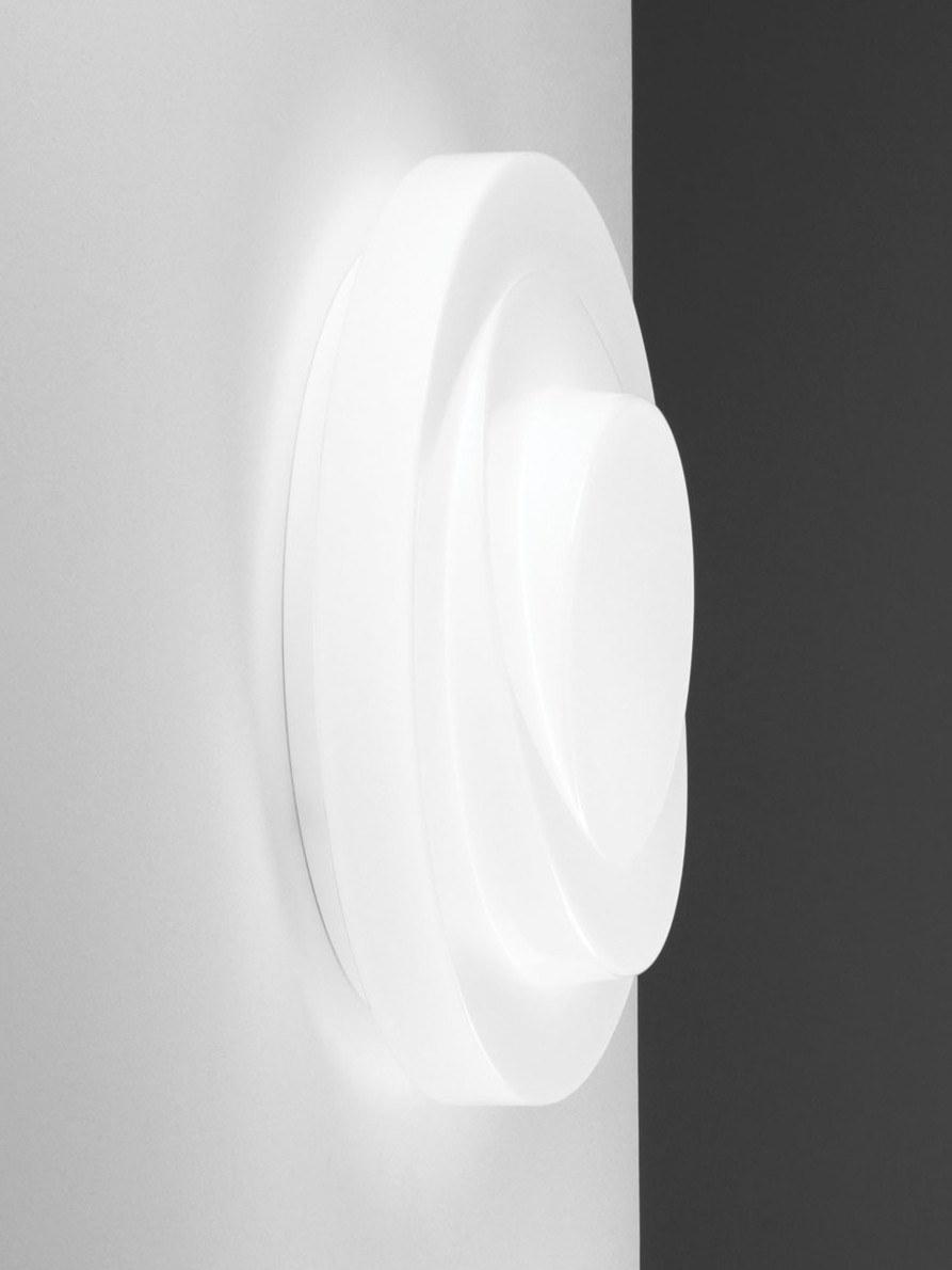 Blown glass wall lamp / ceiling lamp | Loop-line P-pl32 by Leucos