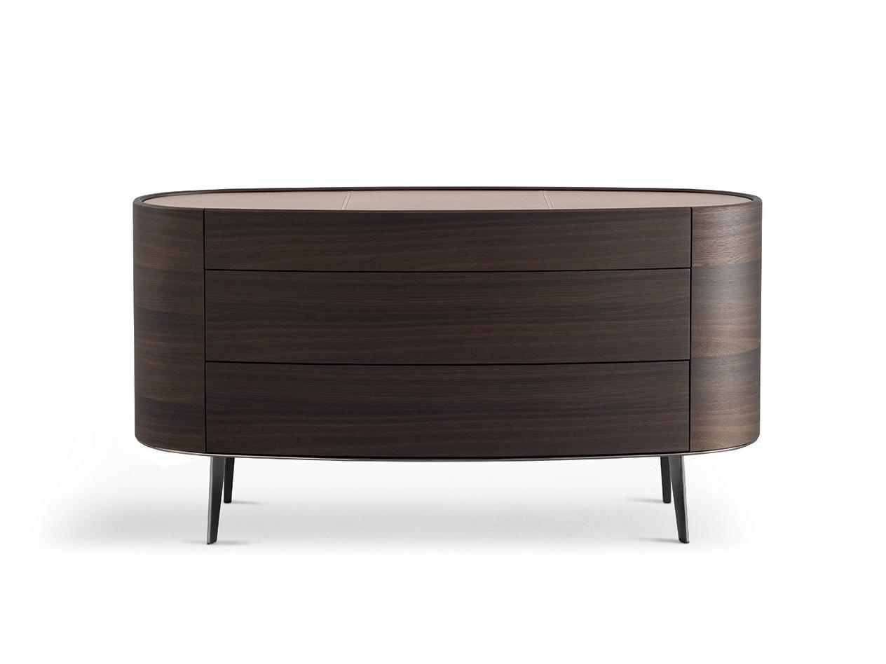Wooden chest of drawers | Kelly by Poliform