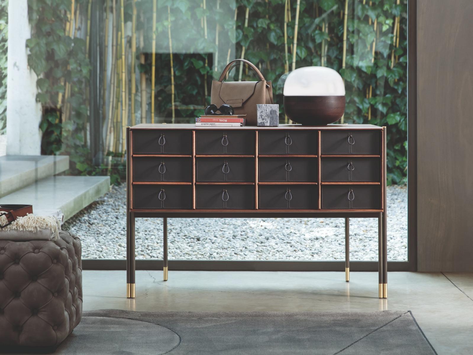 Walnut chest of drawers | Bayus by Porada