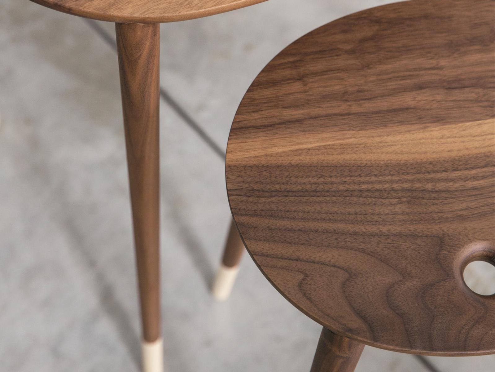 Oval solid wood coffee table | Rogers by Porada