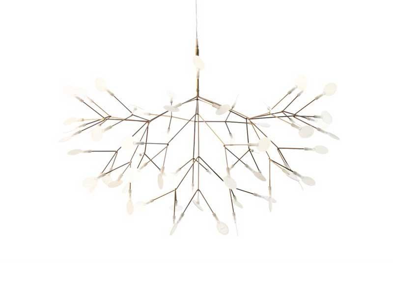 Adjustable metal pendant lamp | Heracleum by Moooi