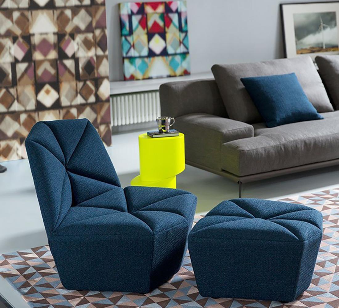 Leather armchair | Gossip by Alberta Salotti