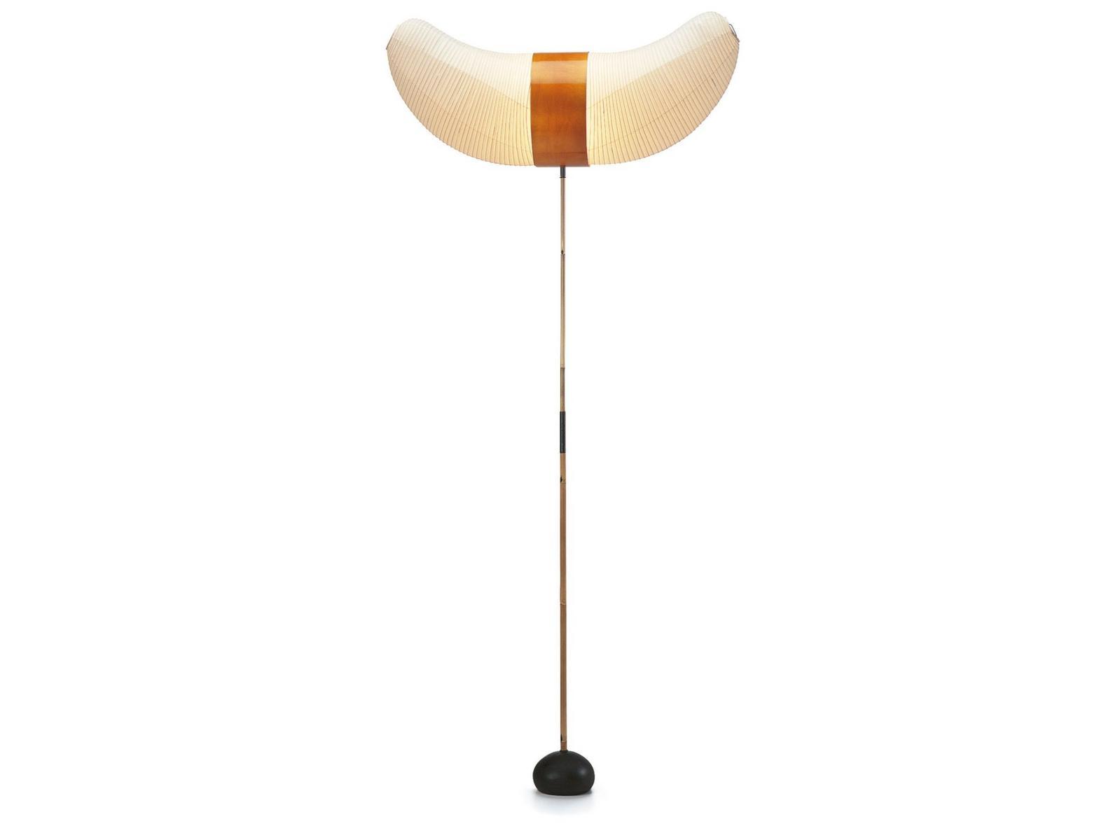 Japanese paper floor lamp | Akari Bb3-33s by Vitra