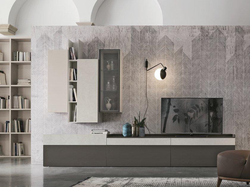 Sectional storage wall | Unit A112 by Tomasella