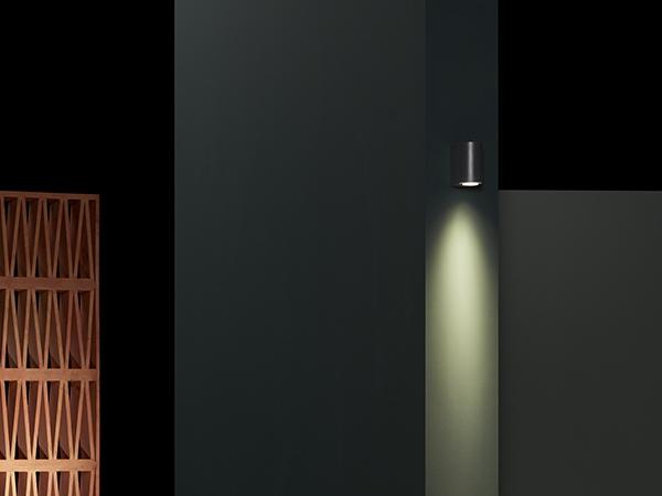 LED direct-indirect light aluminium Outdoor wall Lamp | Max by Leds C4