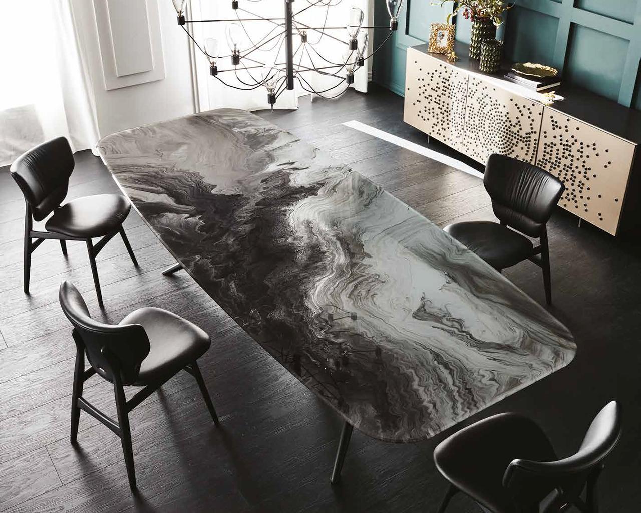 Oval metal table | Atlantis by Cattelan Italia