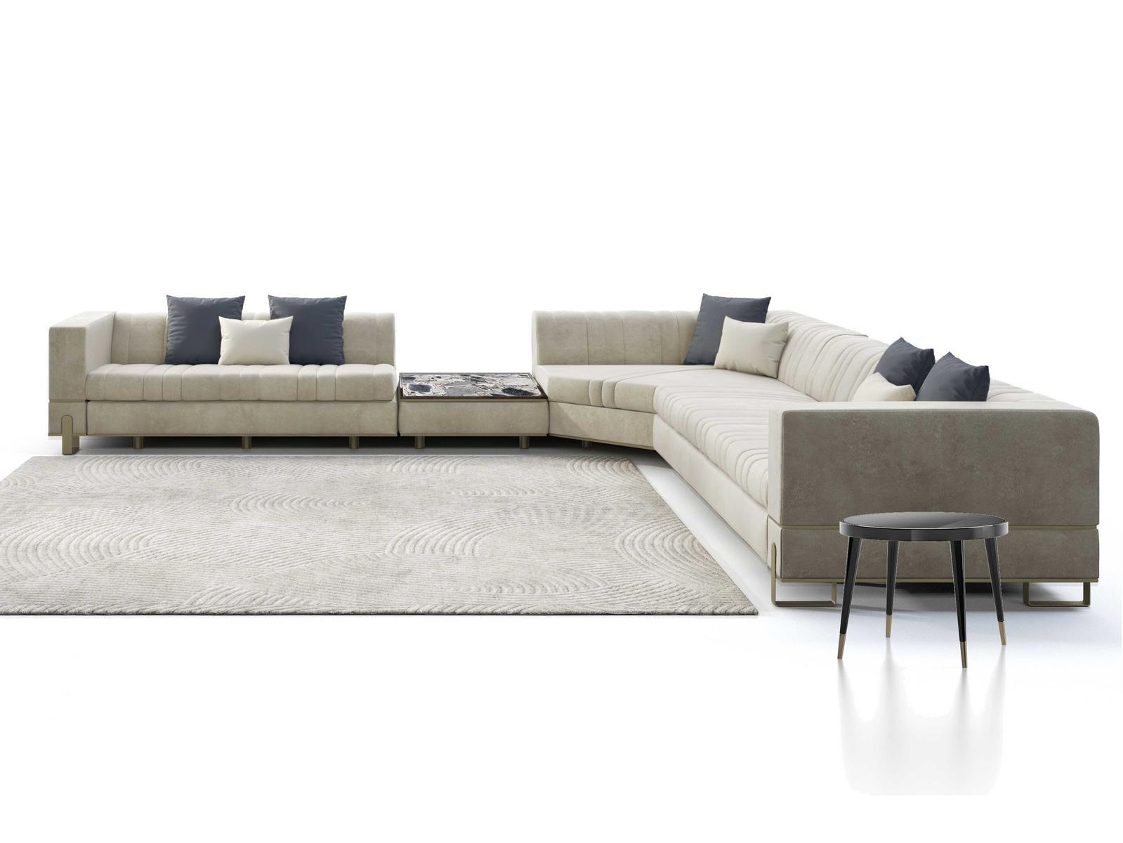 Corner sectional fabric sofa | Grand by Capital Collection