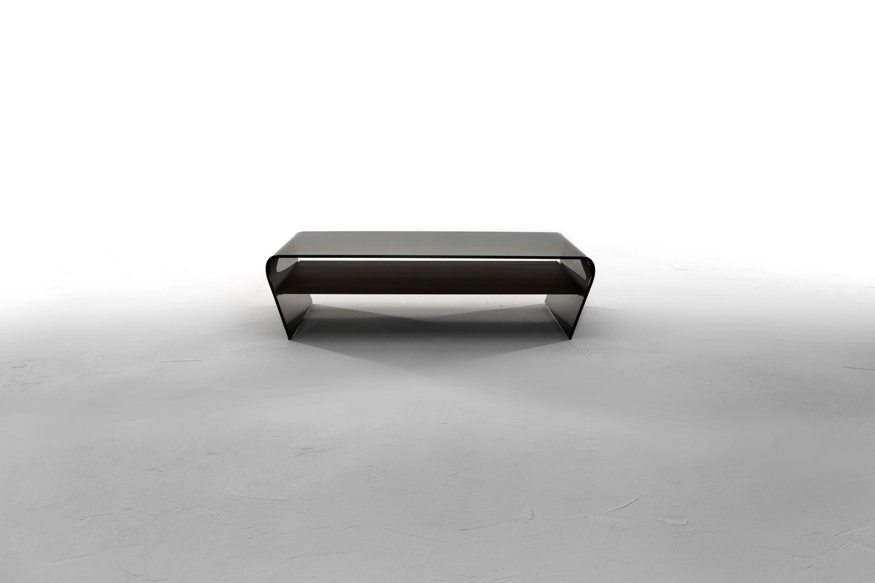 Rectangular glass coffee table | Amaranto by Tonin Casa