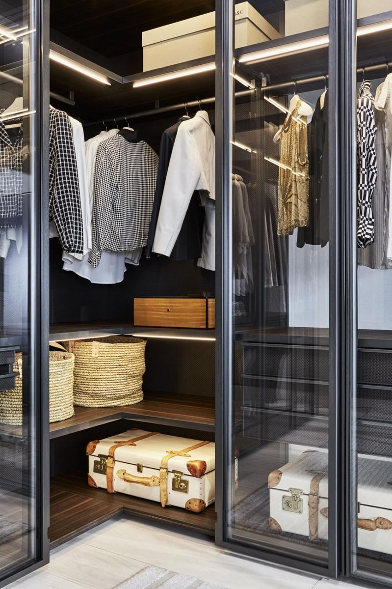 Glass cabinet door for wardrobes | Gliss Master Glass by Molteni