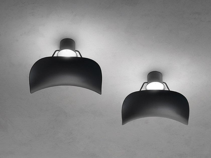 LED painted metal ceiling lamp | Vollee Pl1 P by Masiero