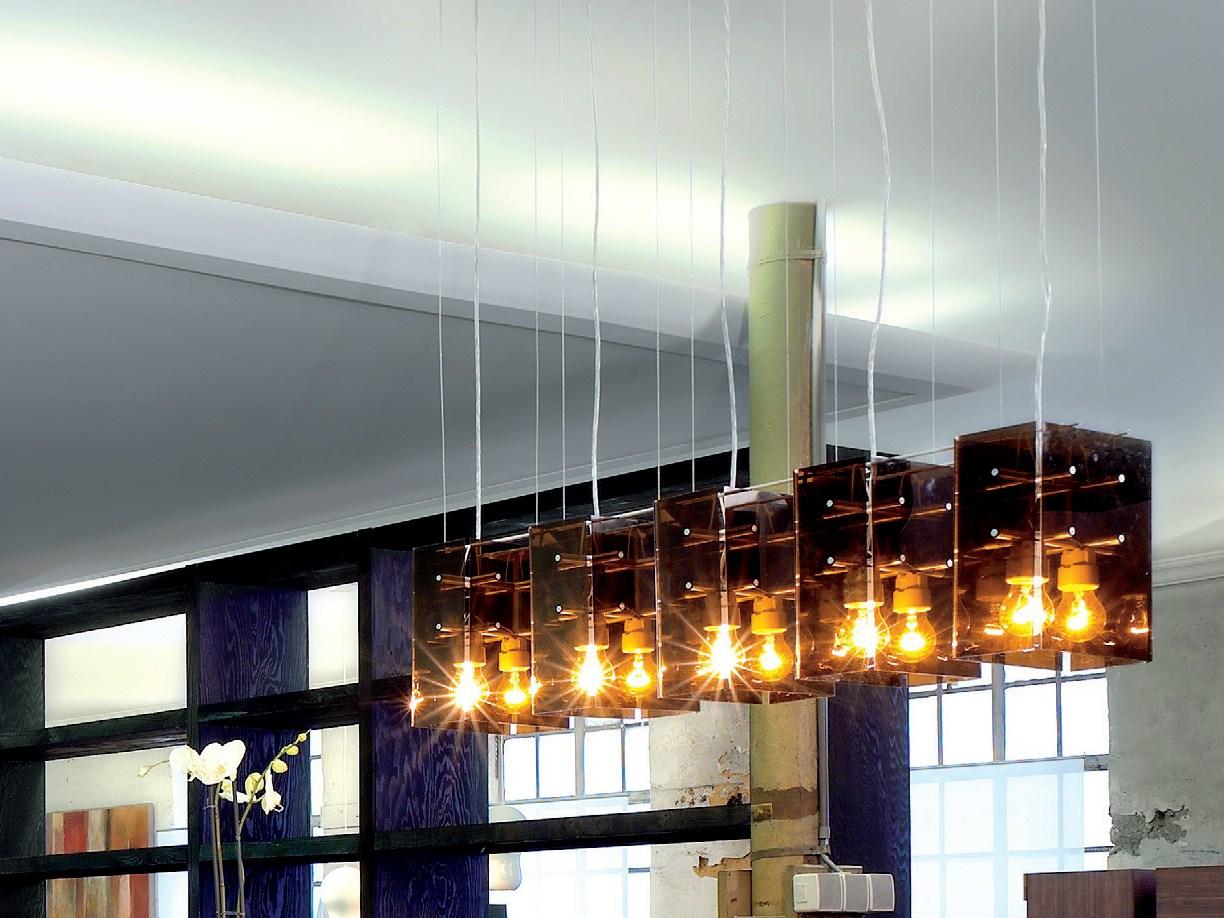 PMMA pendant lamp | Bridge by Dark