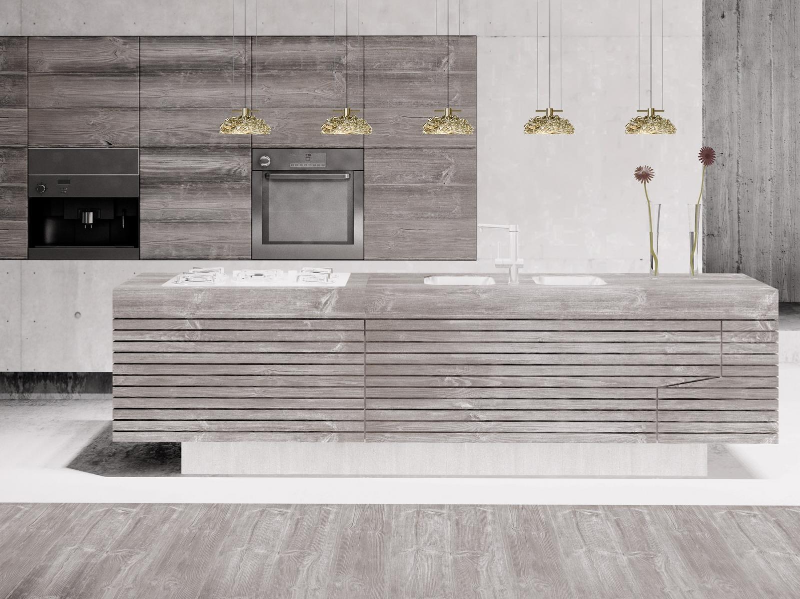 Direct light glass pendant lamp | Flower From Amsterdam H1 by Ilfari