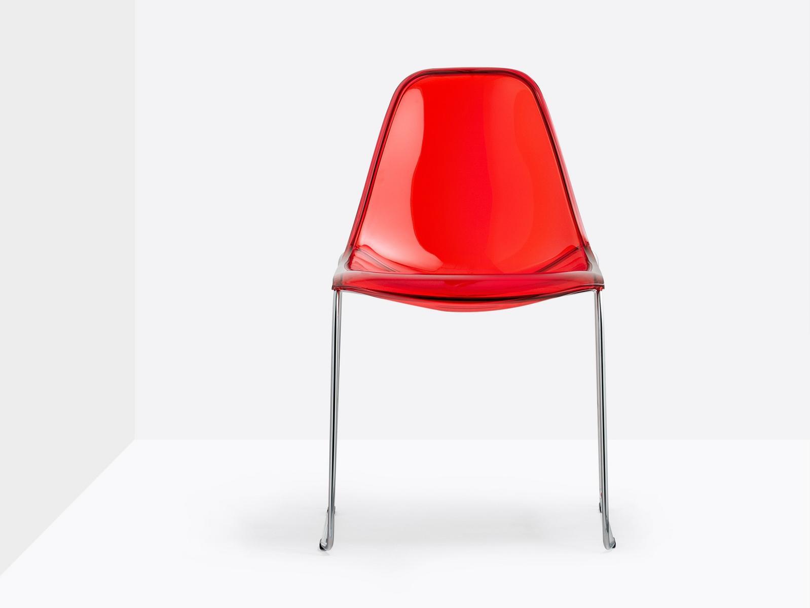 Polycarbonate chair | Day Dream 401 by Pedrali