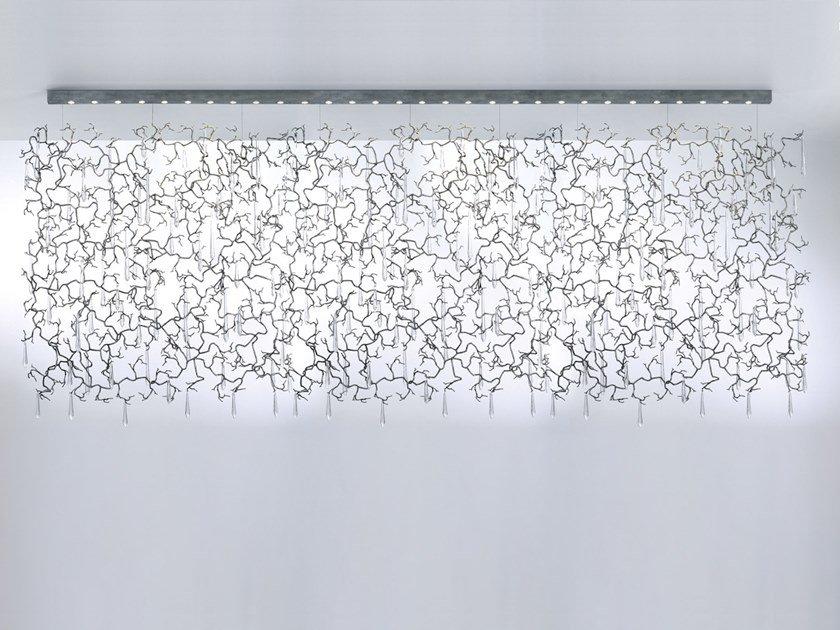 Handmade bronze pendant lamp | Aqua Ct3335/30 by Serip