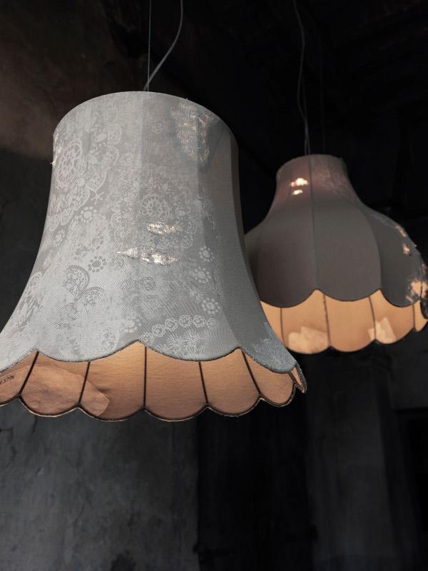 Denim fabric pendant lamp | Life by Karman