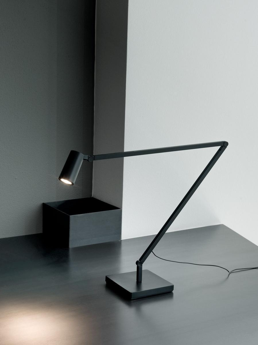LED adjustable aluminium table lamp | Untitled Spot by Nemo