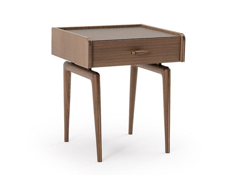 Wooden bedside table | Blues by Turri