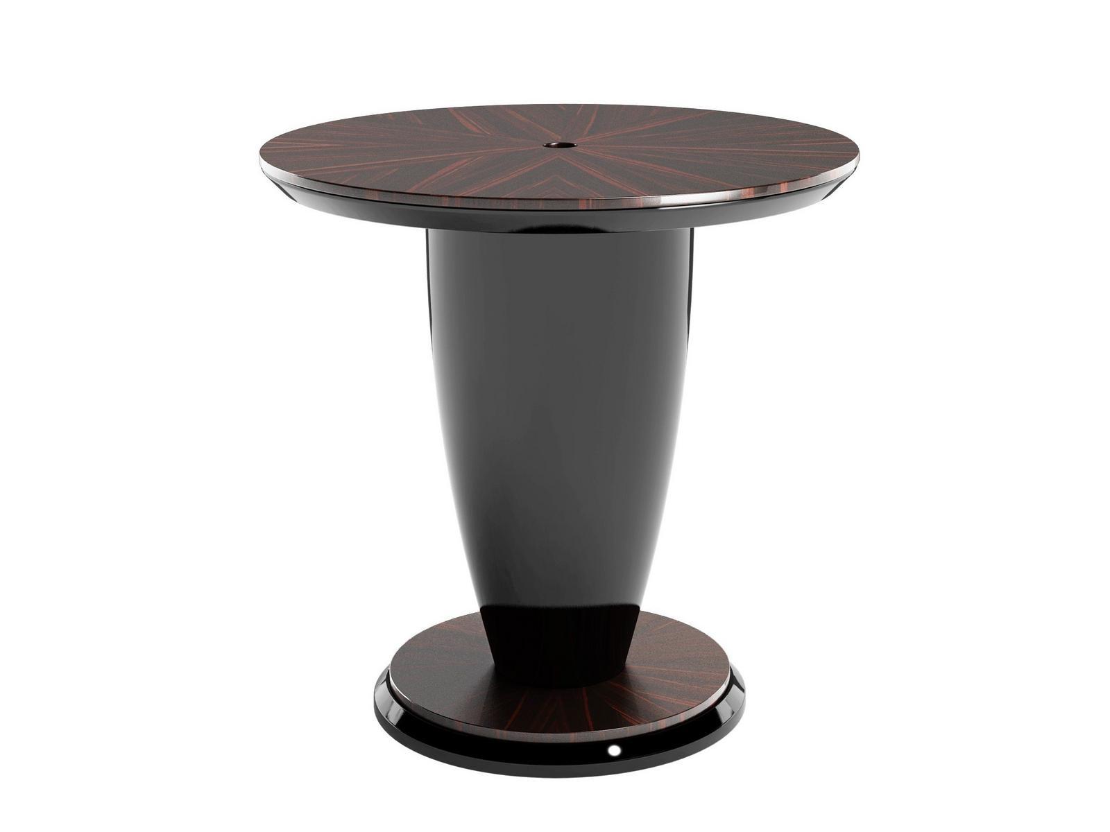 Round wooden coffee table | Kong S by Capital Collection