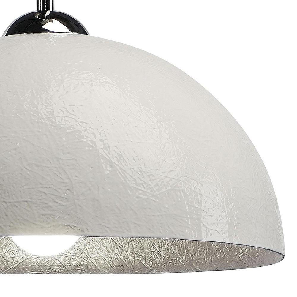 Plastic pendant lamp with dimmer in a contemporary style | Forchini by SLV