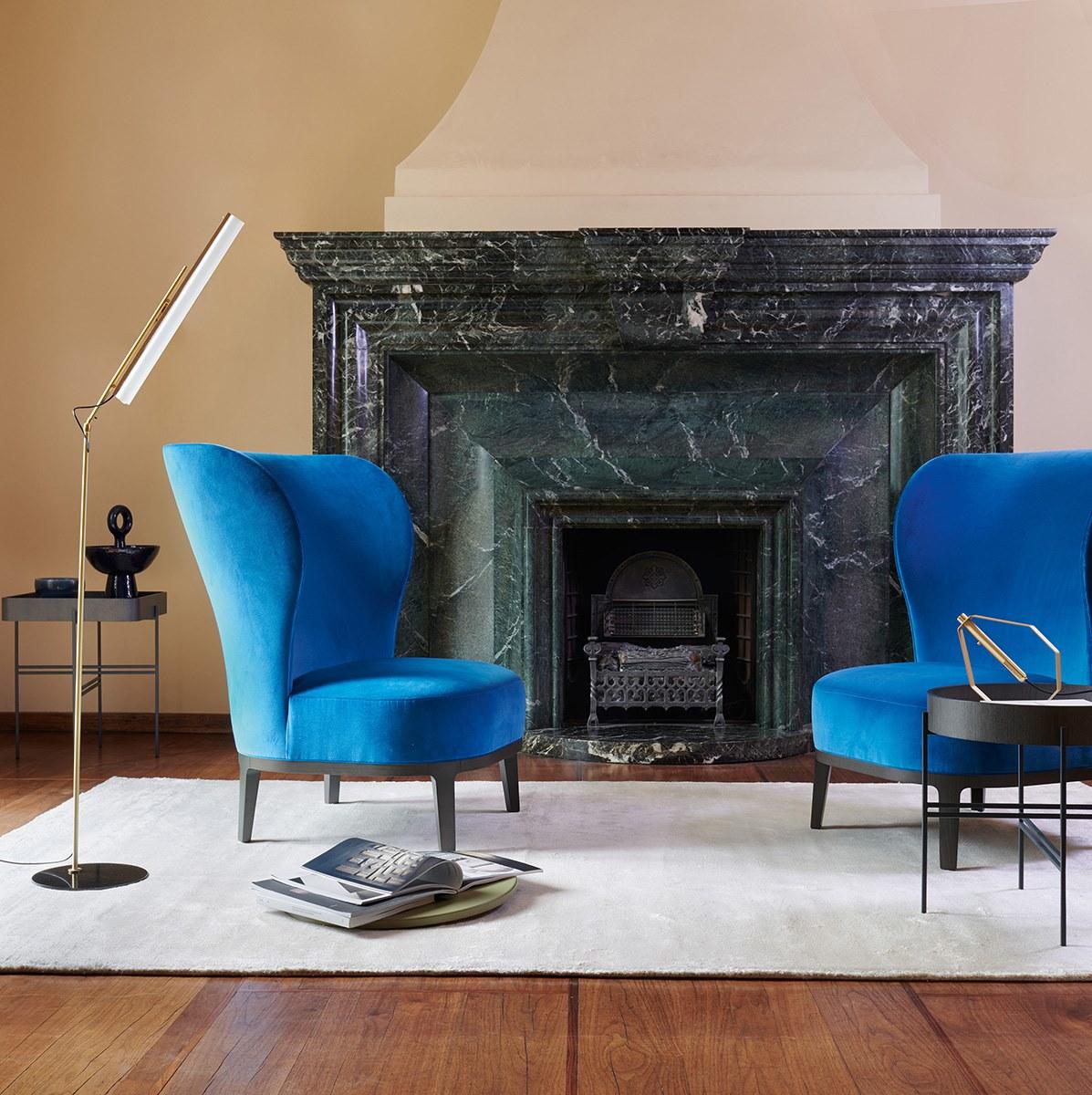 High-back armchair | Spring by Potocco