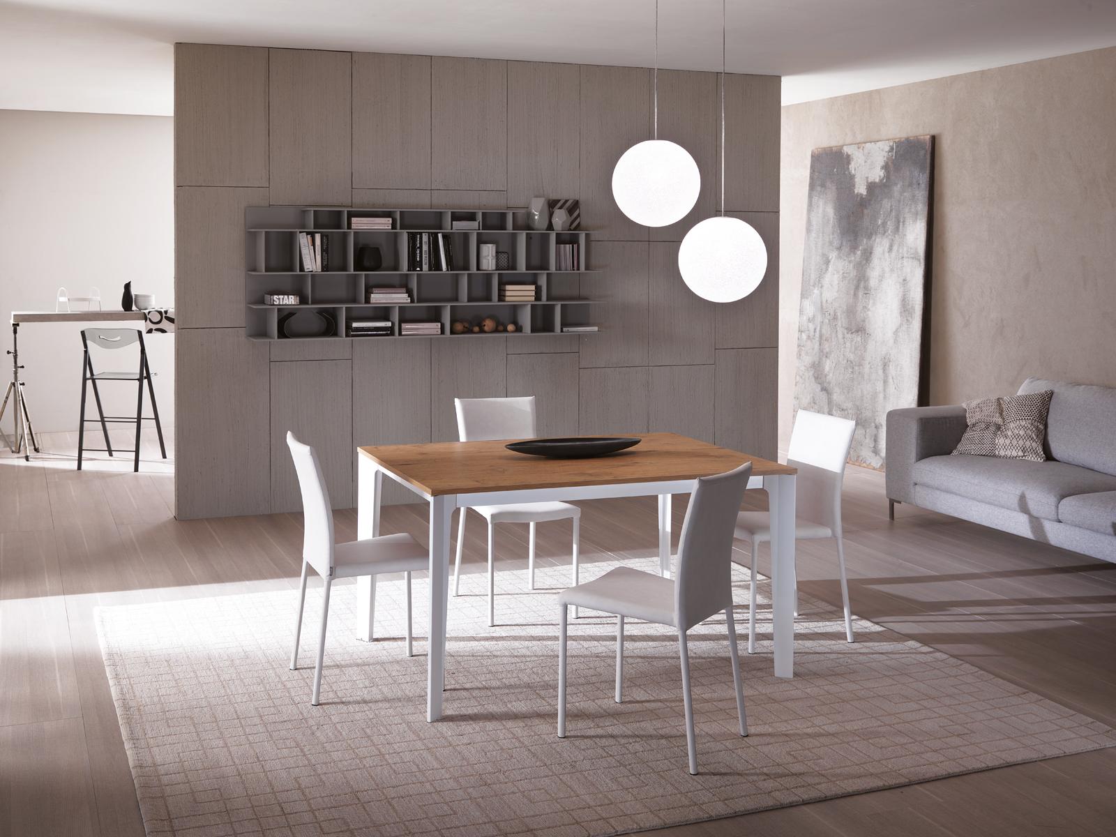 Wall-mounted modular bookcase | Byblos by Ozzio Italia