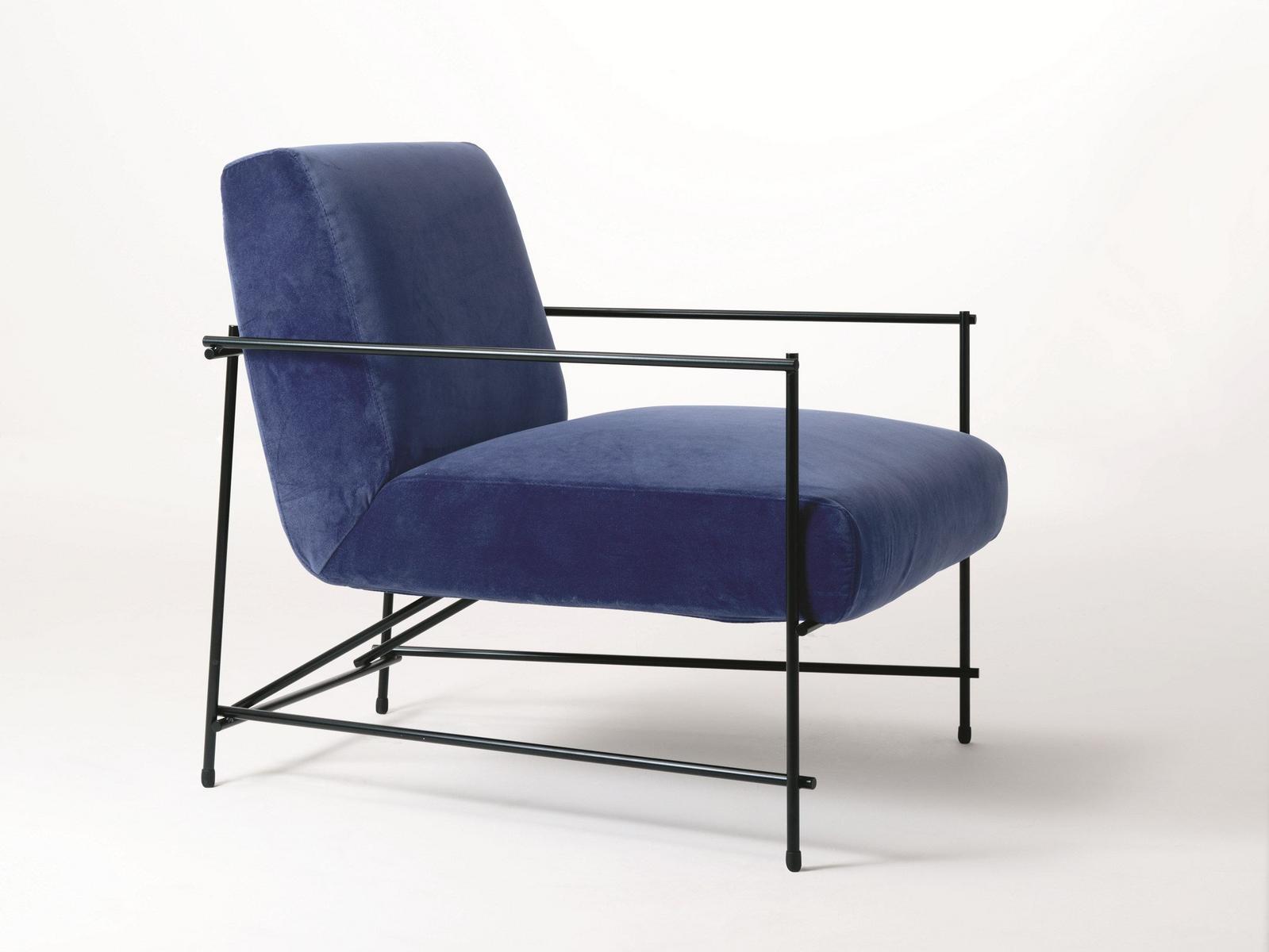 Upholstered armchair with armrests | Kyo by Ditre Italia