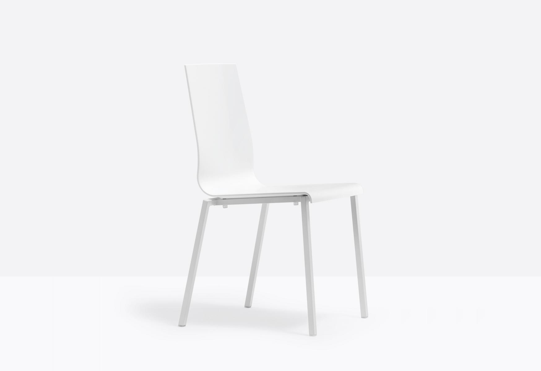 Plastic chair | Kuadra 1101 by Pedrali