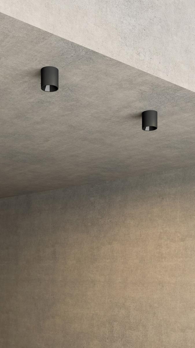 LED round ceiling aluminium spotlight | Shot Light M Surface by Arkoslight