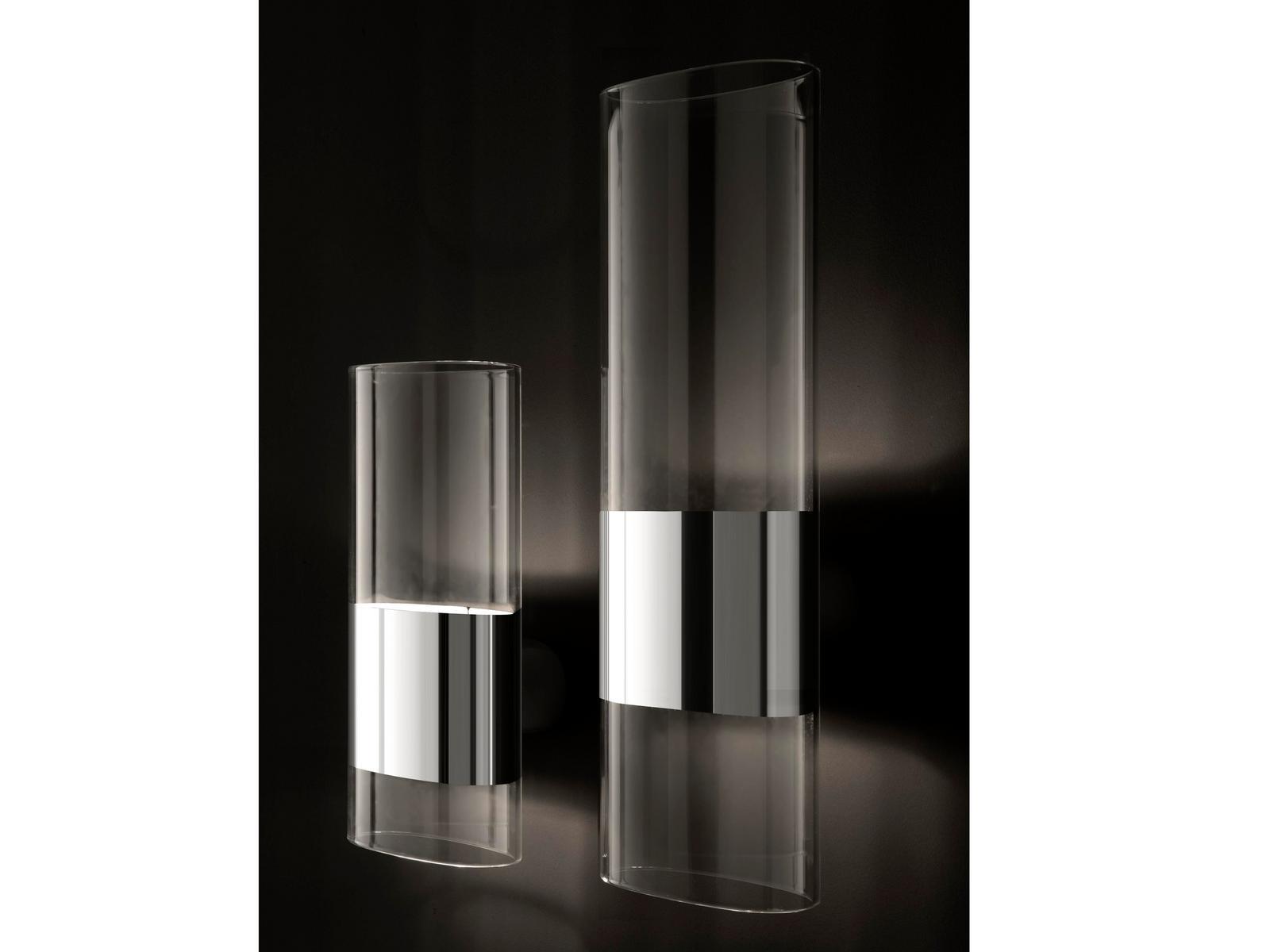 Indirect light Pyrex® wall lamp | Line - 147/149 by Oluce